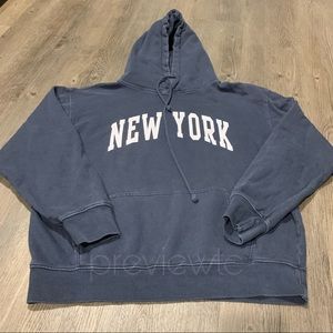 Brandy melville new york hoodie